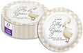 Birthday Galore Silly Goose Baby Shower - 32 Piece Disposable Party Supplies - Beige Gingham Baby Shower Decorations - Round Party Plates - Large 9" Paper Plates In Bulk by BirthdayGalore