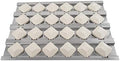 BBQ Future Stainless Steel Heat Plate Flame Tamer with 24pcs Ceramic Briquettes Compatible Alfresco ALX2-30, ALX2-42, ALX2-56 Series Gas Grills by BBQFuture