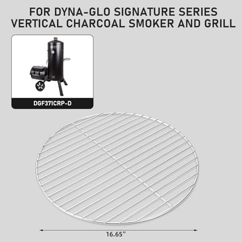 Utheer 16.7" Round Grill Grate for Dyna-Glo DGSS1382VCS-D - Image 2