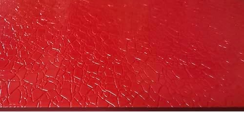 Rhino Hide Embossed Grill Guard Mat - Heat Resistant Outdoor Grill Floor Mat for Patio, Deck & Garage Surface Protection - Rectangle, Red (36”x60”) - Image 4