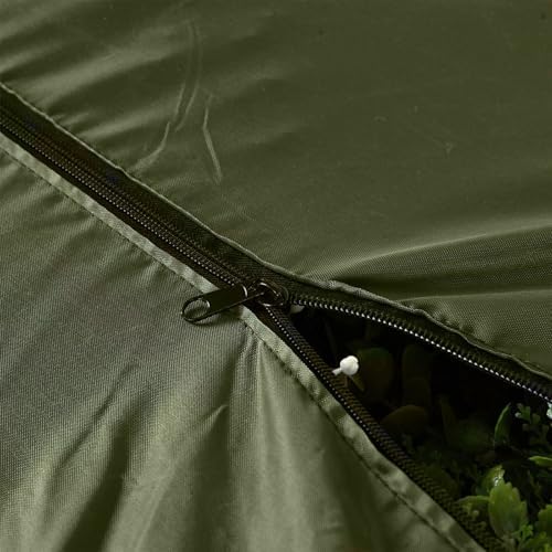 Patio Waterproof Extra Large Protective Zippered Outdoor Cushion Furniture Storage Bag with Handles, Waterproof Heavy Duty 210D Oxford Fabric, Christmas Tree Storage Bag (Green_C) - Image 3