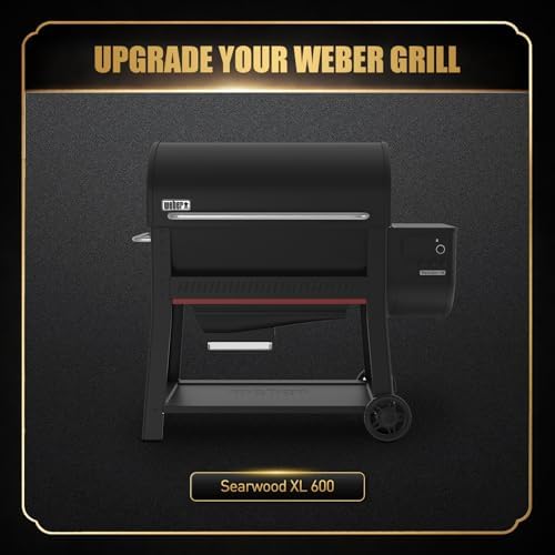 QuliMetal Foldable Front Shelf for Weber Searwood XL 600/Smoque XL - Image 3