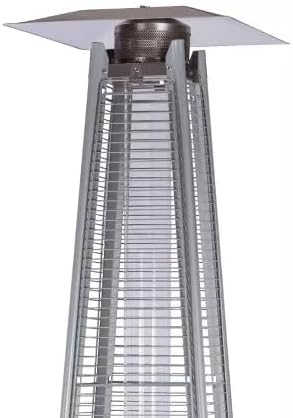 Patio Heater Glass Tube Replacement, 49.5 x 4" Replacement Parts with Ring, Outdoor Replacement Parts for 4-Sided Pyramid Heater, Glass Tube Model for GSH, BFC, HLDS01, WH-H90 - Image 6