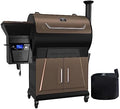Z GRILLS 2026 Electric Pellet Smoker & Grill, 700 sq. in Cooking Space, PID 3.0 Precision Control, Dual Meat Probes, 28-Hour Hopper, Dual-Wall Insulated Base, 8-in-1 BBQ with Cover by ZGRILLS