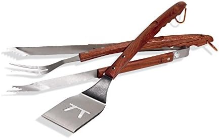 Outset QB00 BBQ, 1 EA, Rosewood 3 Piece Tool Set by Outset