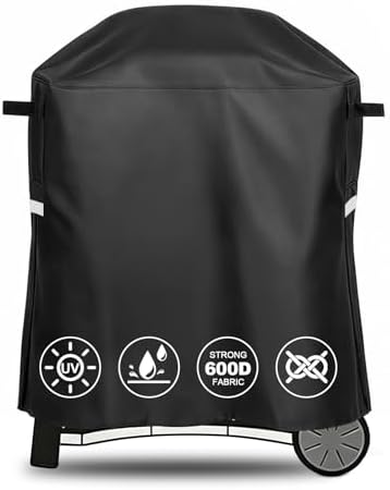 7113 Grill Cover for Weber Q100/Q1000/Q200/Q2000 Series Gas Grills by QuliMetal