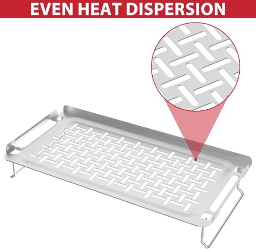 Griddle Warming Rack for Blackstone, Stainless Steel Grill Warming Rack for Weber Genesis Spirit Series Charbroil Gas Grills and Most Tabletop Flat Top - Image 5