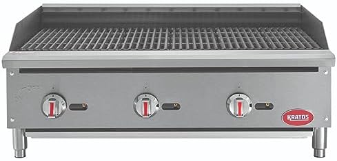 Kratos 29Y-002 36" Commercial Gas Countertop Radiant Charbroiler by Kratos