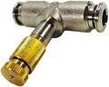 Misting Fittings (1/4 Drain Valve Tee - Push Lock-Pack of 5) by Mistcooling
