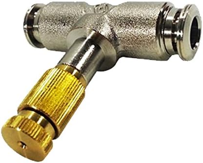 Misting Fittings (1/4 Drain Valve Tee - Push Lock-Pack of 5) by Mistcooling