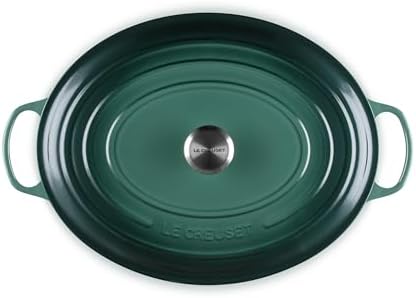 Le Creuset Enameled Cast Iron Oval Dutch Oven, 15.5qt., Artichaut - Image 2