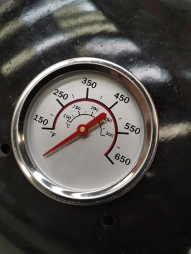 2.67 Inch Barbecue Grill Temperature Gauge for CharBroil 8566083 Pit BBQ Thermometer Fahrenheit and Heat Indicator for Meat Cooking, Stainless Steel Temp Gauge - Image 4