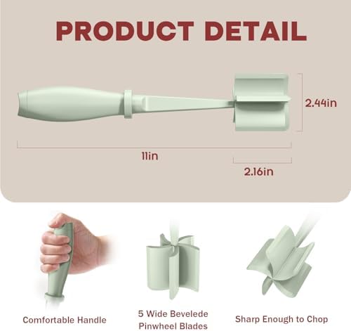 PGYARD Meat Chopper Hamburger Grinder, Kitchen Smasher for Ground Beef - Image 2