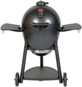 Char-Griller AKORN 20-Inch Kamado Charcoal Grill and Smoker, Triple-Wall Insulated Steel with Cast Iron Grates, Warming Rack and EasyDump Ash Pan, 445 Sq. In. Cooking Area, Graphite by Char-Griller