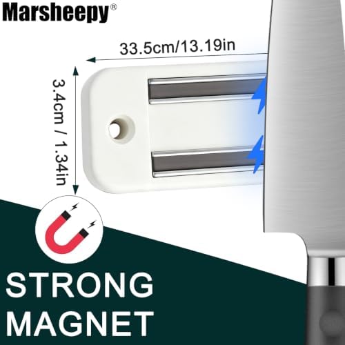 Magnetic Knife Strips Holder for Wall/Refrigerator, Magnetic tool holder - Image 2