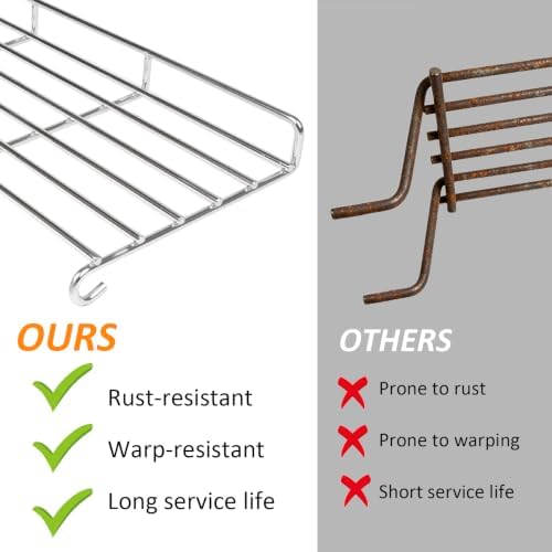 66044 Stainless Steel Warming Rack for Weber Genesis II 300 Series - Image 4