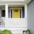 Retractable Baby Gate for Stairs, Dog Gate Indoor 55" Wide × 34" Tall White by Babepai%C2%AE