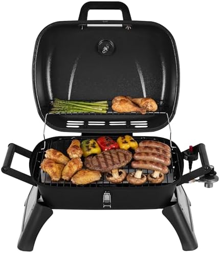 Royal Gourmet GT2006 Portable Tabletop Gas Grill with Foldable Legs, Gray by RoyalGourmetCorp