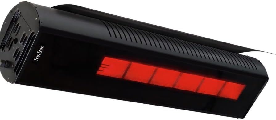 SunStar GLASS 48-Inch 50,000 BTU Natural Gas Patio Heater - 50N7 SGL0 - Image 2