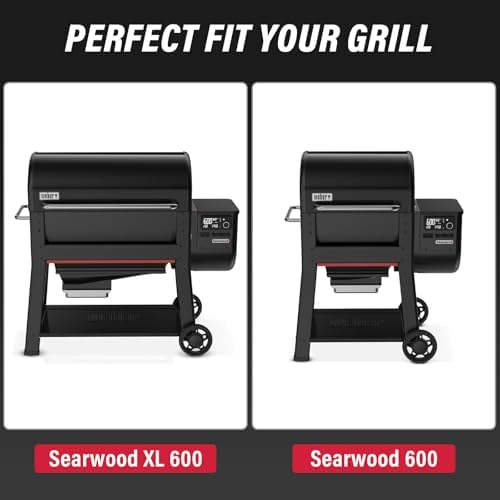 Utheer Grill Side Table Shelf for Weber Searwood 600/600XL Cut & Rinse Prep - Image 4