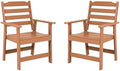 FUNBERRY Outdoor Dining Chairs Set of 2, HDPE Patio Chairs for Outside by FUNBERRY