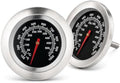 2 Pack 3 Inch Dial BBQ Grill Thermometer, M10 Thread Stainless Steel Temp Gauge -100°F to 1000°F(50°C-500°C), Lid Mount Temperature Indicator for Charcoal Smoker, Barbecue Pit & Outdoor Cooking Grills by Unknown