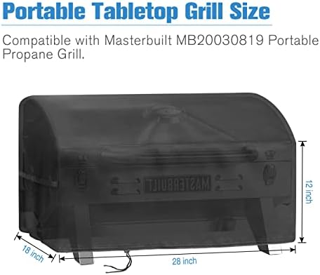 Grill Cover for Masterbuilt MB20030819 Portable Propane Gas Grill - Image 2