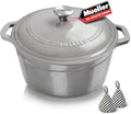 Mueller 6 Quart Enameled Cast Iron Pot Dutch Oven, Heavy-Duty by MUELLERHOME