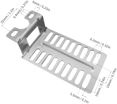 Rotisserie Motor Bracket Set, Stainless Steel BBQ Grill Replacement Parts, Stable Barbecue Rotisserie Accessory Kit for Backyard Patio Outdoor Camping Cooking - Image 5