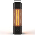 Electric Patio Heater Outdoor Indoor Use, 360°All-round Heating, 1500W Infrared Tower Heater, Tip-Over & Overheat Protection, Portable Space Heater for Large Room, Backyard, Home by MOMOKOVA