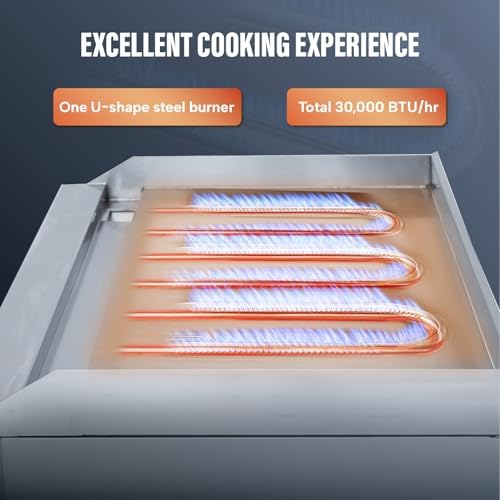 WESTLAKE 16"W Commercial Gas Griddle Countertop - Image 3