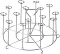 304 Stainless Steel Air Fryer Skewer Stand Dishwasher Safe Vertical Skewer Air Fryer Accessories for BBQ Grill Kabobs Chicken Meat Seafood (15 Short Skewers) by ANQIA