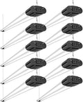 BBOUNDER 10 Pack 4FT LED Shop Light, 6500K, 40W=250W, 4400LM, 4 Linkable by BBOUNDER