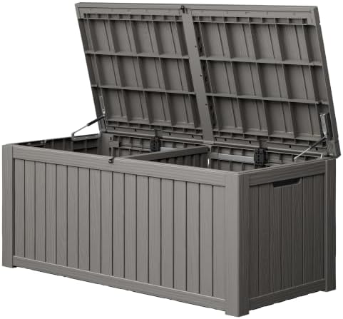 KAMABOKO 230 Gallon Outdoor Storage Box Waterproof Deck Box for Patio by KAMABOKO