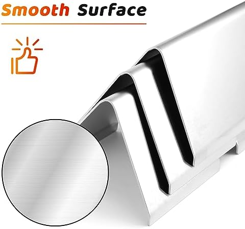 Uniflasy 7635 15.3 inch Flavorizer Bars for Weber Spirit I&II 200 Series, Spirit E210 S210 E220 S220 Gas Grills with Front Control Knobs, Weber GS4 Grill Parts, 16GA Stainless Steel Grill Heat Plates - Image 6
