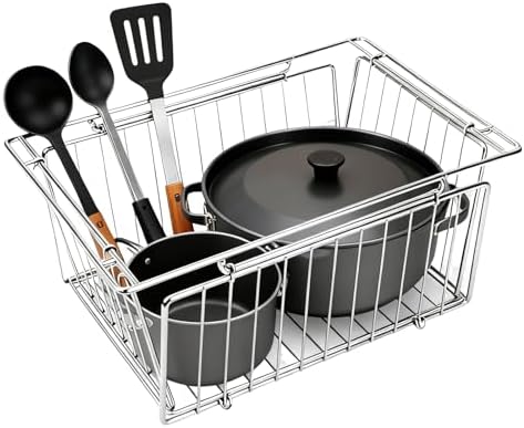 Basket for Grill Table Stainless Steel Foldable Holder - Image 7
