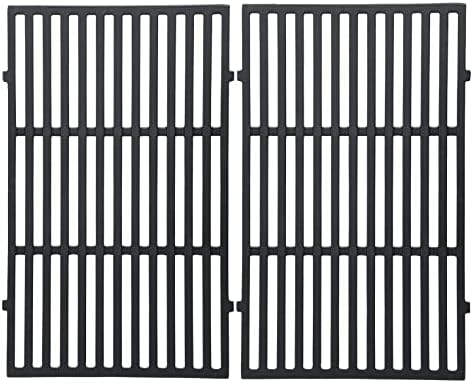 Leship 17.5 inch Grill Grates Replace for Weber 7638,Weber Spirit I & II 300 Series Spirit E/S310 E/S315 320 330 SP320 700 Genesis 1000-3500 Gold Silver Platinum B/C Gas Grill (17.5" x 11.9"Each) by Leship