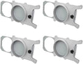 POWERTEC 70135-P4 4-Inch Aluminum Blast Gate for Dust Collector, Dust Collection Fittings, 4 PK by POWERTEC