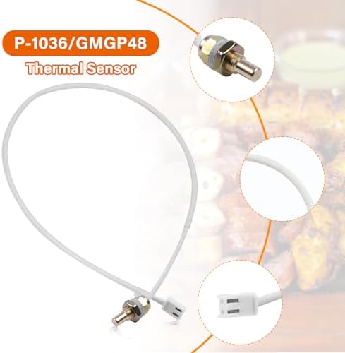 Thermal Sensor Replacement Parts for Green Mountain 110V Jim Bowie and Daniel Boone Choice Grills, Compatible GMG Davy Crockett Grills, P-1036/GMGP48 Temperature Sensor Probe Replacement Parts - Image 4