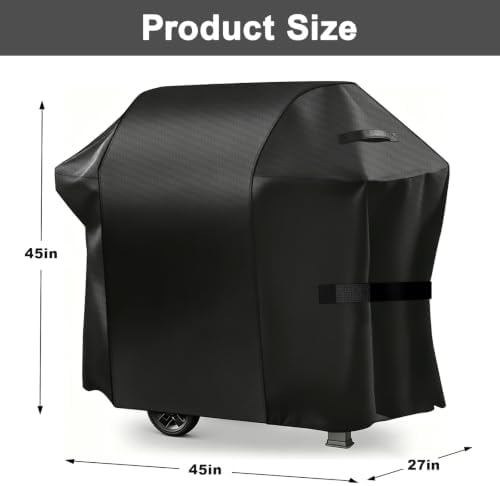 Grill Cover, 45 inch Outdoor Waterproof UV Resistant BBQ Covers - Image 2