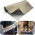 Titanium Adhesive Backed exhaust heat shield 12'' X 47'' for wall behind grill 2500 Degrees High Temp Protection Material Thermal Barrier Blanket Mat by AutopartsPerfectlife
