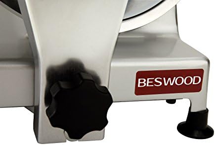 BESWOOD 10" Electric Deli Meat Slicer, Cheese Food Slicer with Premium Chromium-plated Steel Blade, for Commercial and for Home Use 240W, BESWOOD250 - Image 7