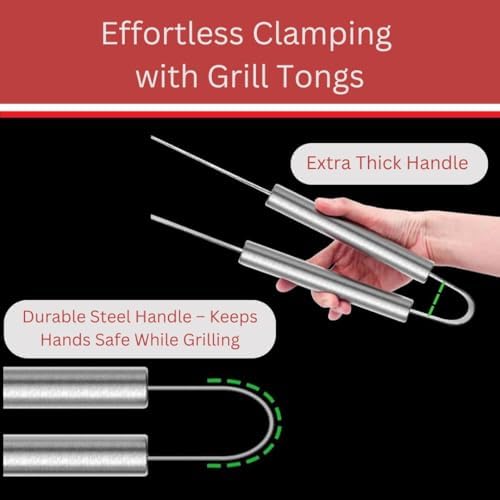 Stainless Steel BBQ Grill Tool Set, 4 Piece - Image 5