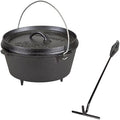 Stansport Pre-Seasoned Cast Iron Dutch Oven by Stansport
