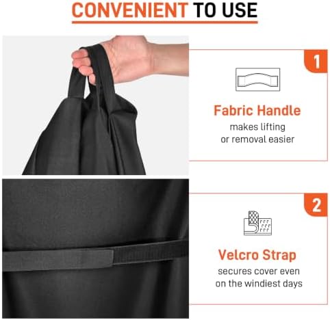 Arcedo Pellet Grill Cover Compatible with Pit Boss Platinum Laredo 1000 - Image 6