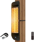 ZeboZap KDHT1500 1500W Infrared Electric Patio Heater for Gazebos, Pergolas, Decks, Garages, Backyards & Restaurants | Wall & Post Mounted Outdoor Heater by CondoMounts
