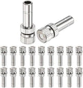 M METERXITY 20-Pack Brass Misting Nozzles, 0.016"/0.4mm Orifice Mister Replacement Heads for Outdoor Cooling System/Landscaping/Humidification/Greenhouse, 6mm Low-Pressure Fog Sprayer Nozzle by MMETERXITY