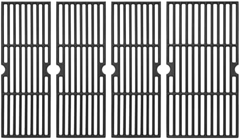 DELSbbq 18" Cast Iron Grill Grates for Charbroil Performance 5 Burner by DELSBBQ