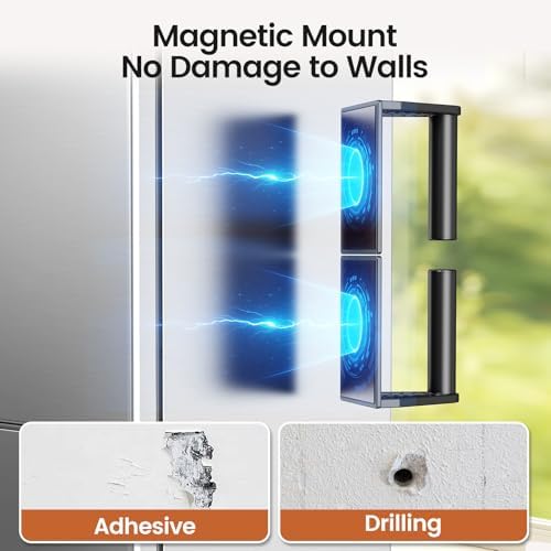 Magnetic Paper Towel Holder, Adjustable No-Drill Paper Towel Holder - Image 4