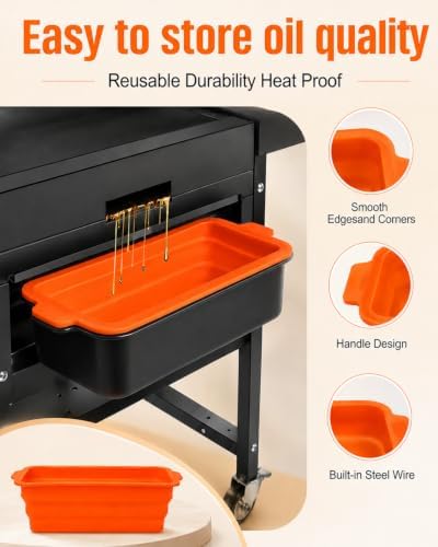 joyhalo Full-Edge 28" Blackstone Silicone Griddle Cover - Image 4